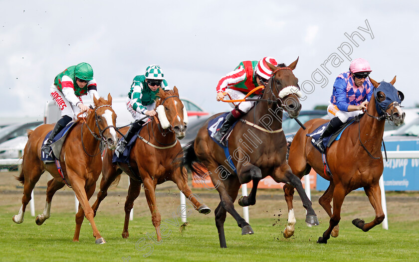 The-Spotlight-Kid-0004 
 THE SPOTLIGHT KID (Cieren Fallon) beats LELABAD (right) in The At The Races App Market Movers Handicap
Yarmouth 15 Sep 2022 - Pic Steven Cargill / Racingfotos.com