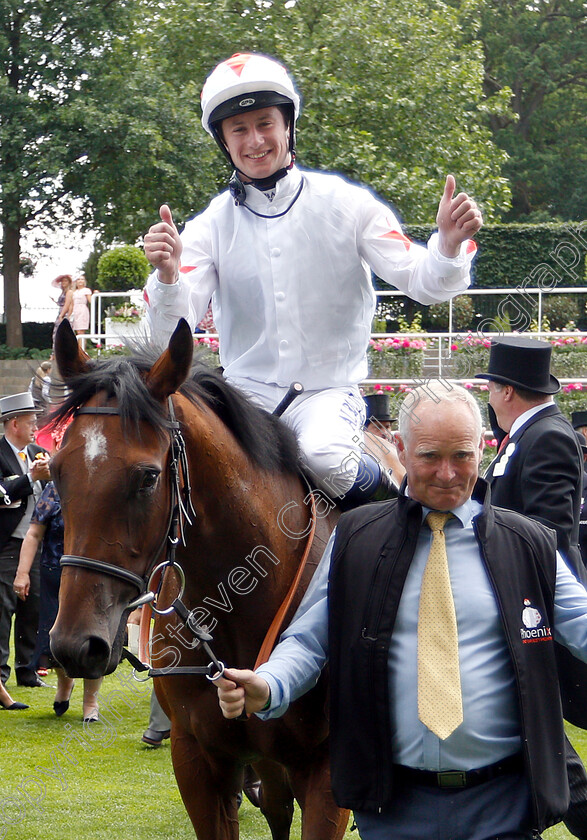 Signora-Cabello-0008 
 SIGNORA CABELLO (Oisin Murphy) after The Queen Mary Stakes 
Royal Ascot 20 Jun 2018 - Pic Steven Cargill / Racingfotos.com