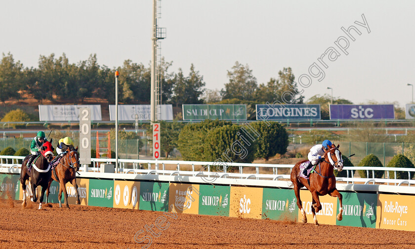 Sun-Hat-0001 
 SUN HAT (Mike Smith) wins The International Jockeys Challenge Handicap Round2
King Abdulaziz Racetrack, Riyadh, Saudi Arabia 28 Feb 2020 - Pic Steven Cargill / Racingfotos.com