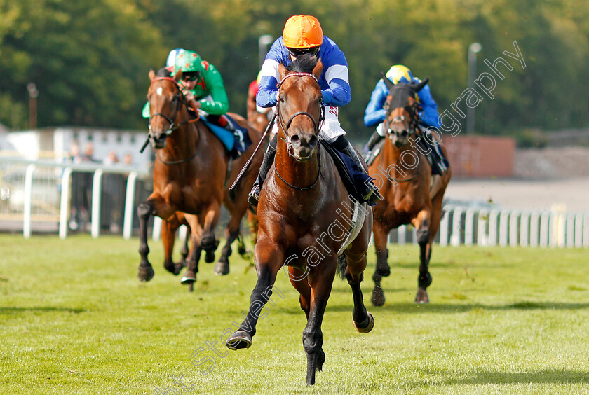 Rigoletto-0004 
 RIGOLETTO (Jamie Spencer) wins The Reecer Poertable Buildings Handicap Chepstow 6 Sep 2017 - Pic Steven Cargill / Racingfotos.com