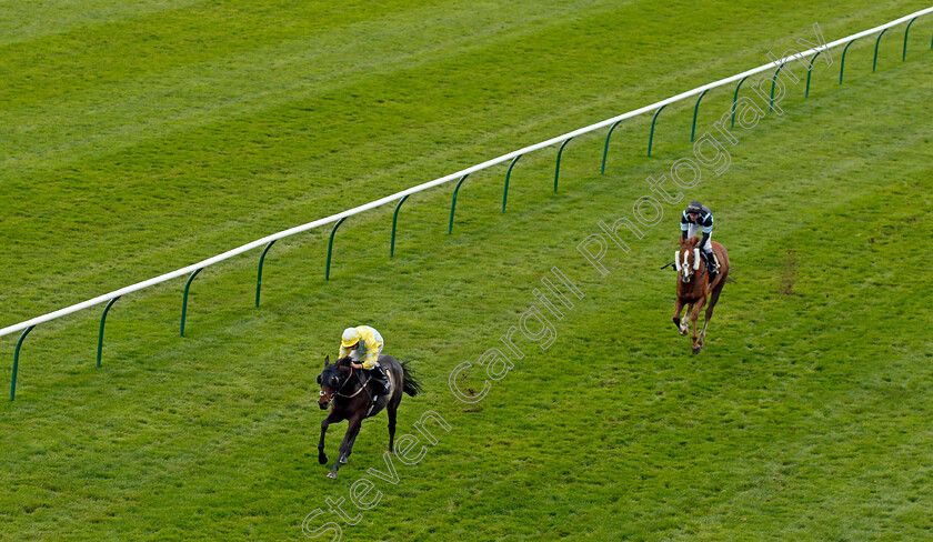 Solo-Saxophone-0005 
 SOLO SAXOPHONE (Ryan Moore) wins The Mansionbet Watch And Bet Handicap
Newmarket 30 Oct 2020 - Pic Steven Cargill / Racingfotos.com