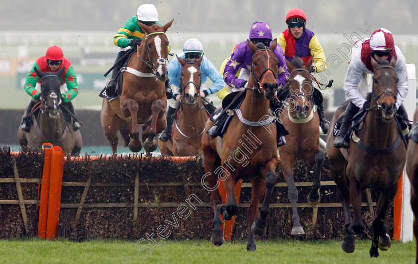 Harry-Senior-0001 
 HARRY SENIOR (yellow sleeves, Robbie Power) on his way to winning The Ballymore Novices Hurdle
Cheltenham 25 Jan 2020 - Pic Steven Cargill / Racingfotos.com