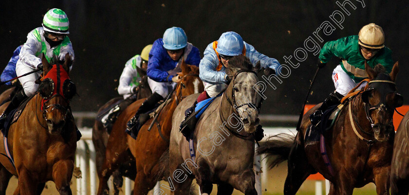 Lethal-Lunch-0001 
 LETHAL LUNCH (centre, Cieren Fallon) with KUMASI (right, Hollie Doyle) and REVOLUTIONARY MAN (left, Grace McEntee)
Wolverhampton 18 Jan 2021 - Pic Steven Cargill / Racingfotos.com