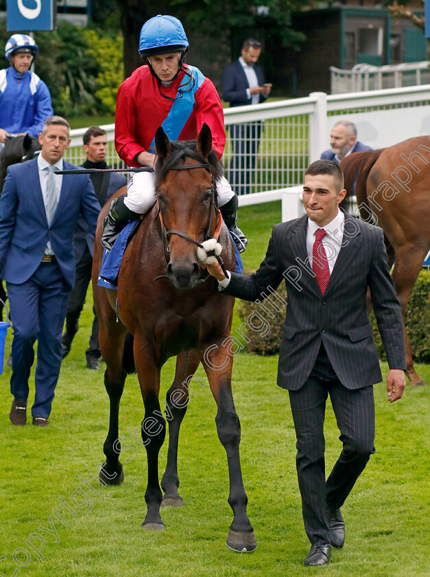 Bay-Bridge-0007 
 BAY BRIDGE (Ryan Moore) winner of The Coral Brigadier Gerard Stakes
Sandown 26 May 2022 - Pic Steven Cargill / Racingfotos.com