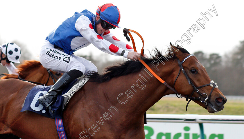 Sha-La-La-La-Lee-0005 
 SHA LA LA LA LEE (Richard Kingscote) wins The Sun Racing No1 Racing Site Handicap
Lingfield 2 Mar 2019 - Pic Steven Cargill / Racingfotos.com