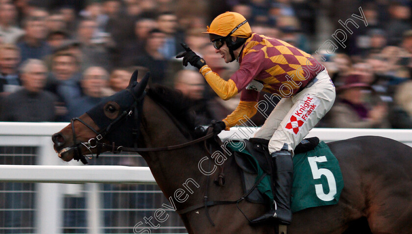 Israel-Champ-0005 
 ISRAEL CHAMP (Tom Scudamore) wins The High Sheriff Of Gloucestershire And Racing Remember Standard Open National Hunt Flat Race
Cheltenham 17 Nov 2019 - Pic Steven Cargill / Racingfotos.com