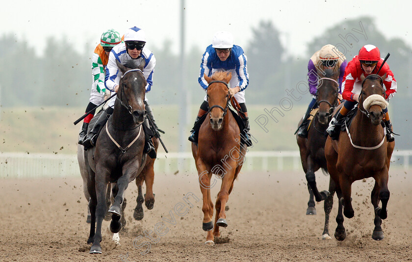 Buckingham-0006 
 BUCKINGHAM (left, Charles Bishop) beats UM SHAMA (centre) and MOHOGANY (right) in The £20 Free Bets At totesport.com Novice Auction Stakes
Chelmsford 31 May 2018 - Pic Steven Cargill / Racingfotos.com