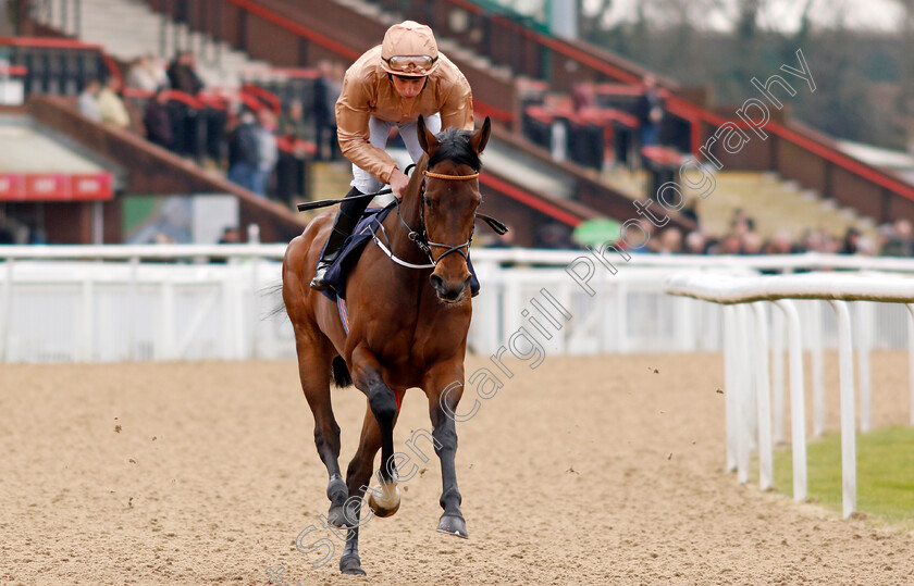 Nine-Tenths-0008 
 NINE TENTHS (William Buick) winner of The Betmgm Lady Wulfruna Stakes
Wolverhampton 9 Mar 2024 - Pic Steven Cargill / Racingfotos.com