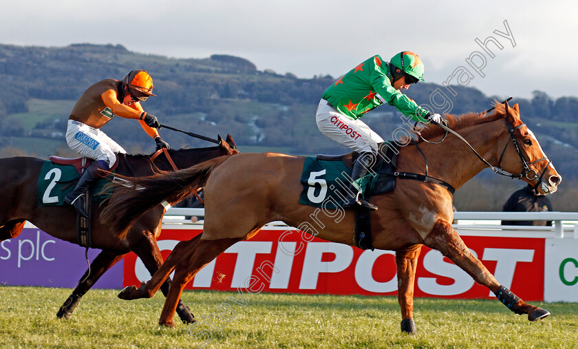 Ms-Parfois-0003 
 MS PARFOIS (Noel Fehily) wins The CF Roberts Electrical & Mechanical Services Mares Handicap Chase Cheltenham 15 Dec 2017 - Pic Steven Cargill / Racingfotos.com