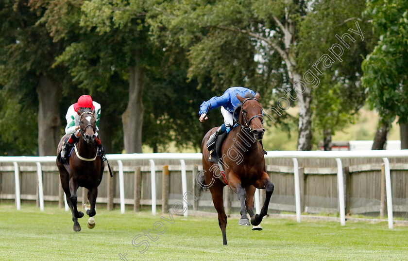 Dazzling-Star-0006 
 DAZZLING STAR (William Buick) wins The Victor Veitch British EBF Maiden Fillies Stakes
Newmarket 30 Jun 2023 - Pic Steven Cargill / Racingfotos.com