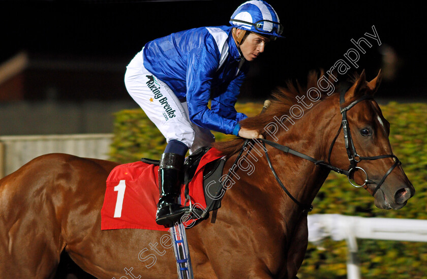 Tansheet-0001 
 TANSHEET (Jim Crowley) Kempton 4 Oct 2017 - Pic Steven Cargill / Racingfotos.com