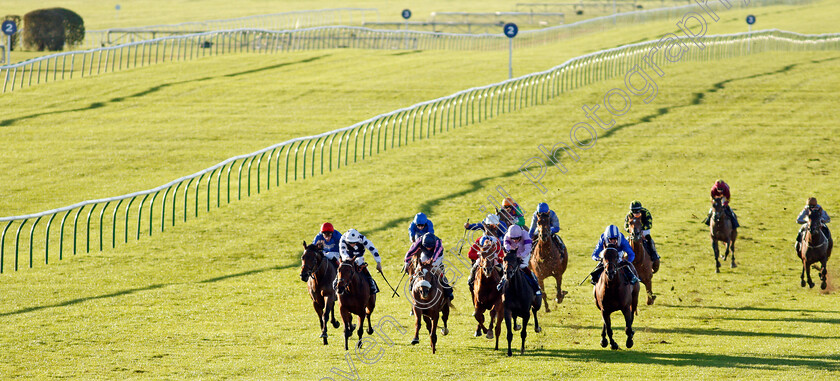 Juan-Bermudez-0002 
 JUAN BERMUDEZ (centre, Andrea Atzeni) wins The Let's Talk About Race Webinar EBF Future Stayers Novice Stakes
Newmarket 20 Oct 2021 - Pic Steven Cargill / Racingfotos.com