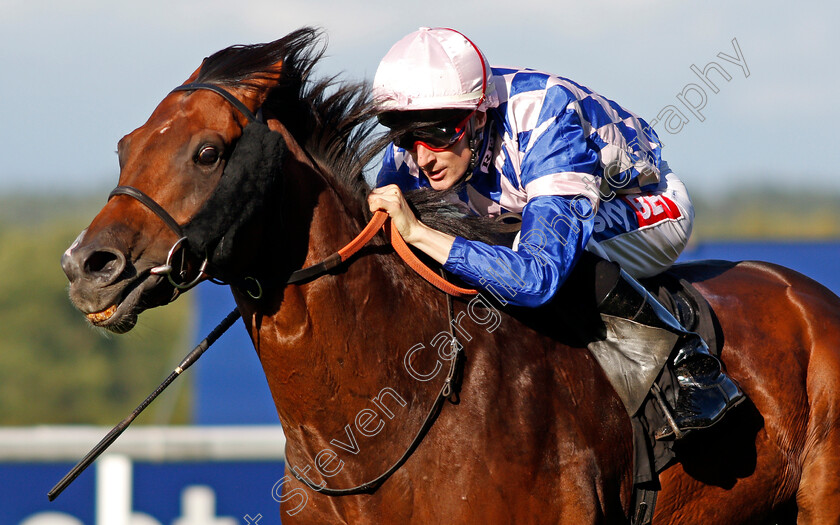 Leader-Writer-0005 
 LEADER WRITER (Fran Berry) wins The Weatherbys Handicap Ascot 8 Sep 2017 - Pic Steven Cargill / Racingfotos.com