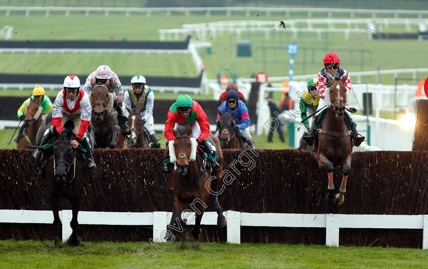 Southfield-Theatre-0001 
 SOUTHFIELD THEATRE (right, Lily Bradstock) on his way to winning The Are You Well, I Thought You Were Open Hunters Chase
Cheltenham 3 May 2019 - Pic Steven Cargill / Racingfotos.com