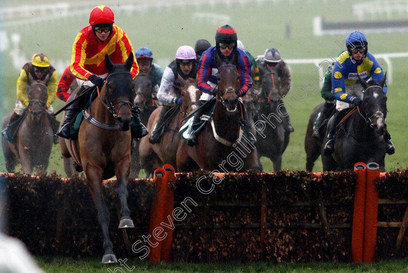 Coole-Cody-0001 
 COOLE CODY (Brendan Powell) wins The Martin & Co Jewellers Intermediate Handicap Hurdle Cheltenham 18 Nov 2017 - Pic Steven Cargill / Racingfotos.com