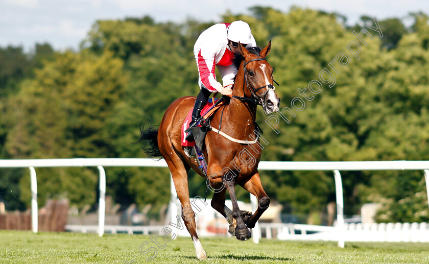 Goshen-0005 
 GOSHEN (Hector Crouch) wins The Carpetright Supports The BHF Handicap
Sandown 14 Jun 2019 - Pic Steven Cargill / Racingfotos.com