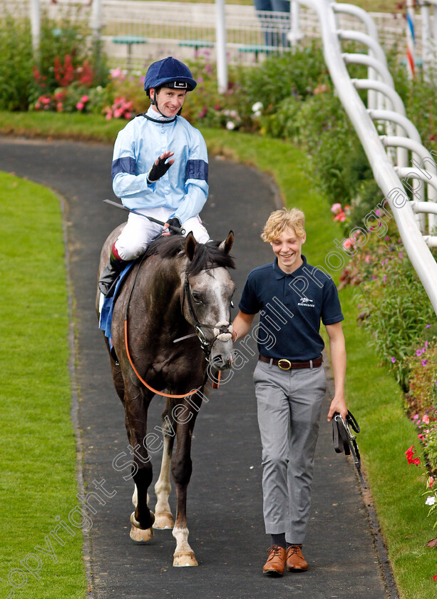 Harrow-0009 
 HARROW (Oisin Murphy) after The OR8wellness EBF Stallions Nursery
York 19 Aug 2021 - Pic Steven Cargill / Racingfotos.com