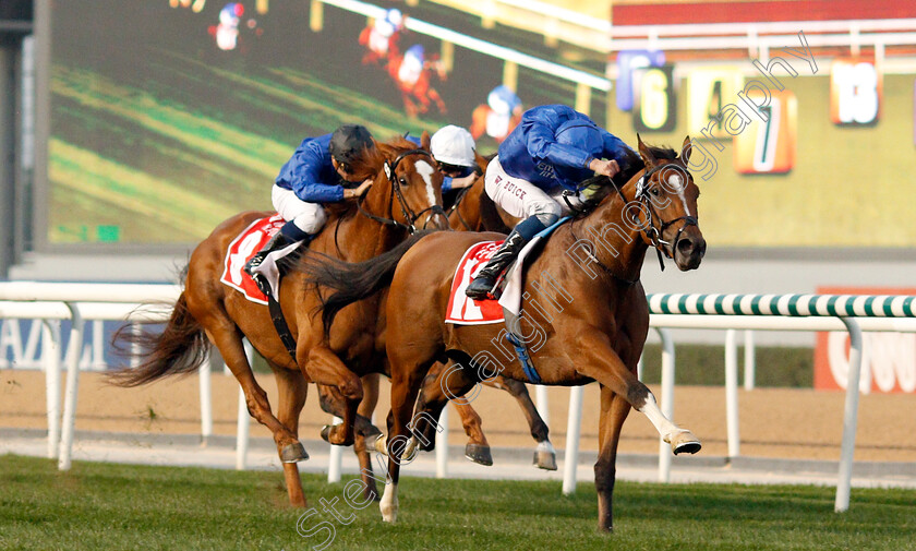 Barney-Roy-0003 
 BARNEY ROY (William Buick) beats MAGIC LILY (left) in The Jebel Hatta
Meydan 7 Mar 2020 - Pic Steven Cargill / Racingfotos.com