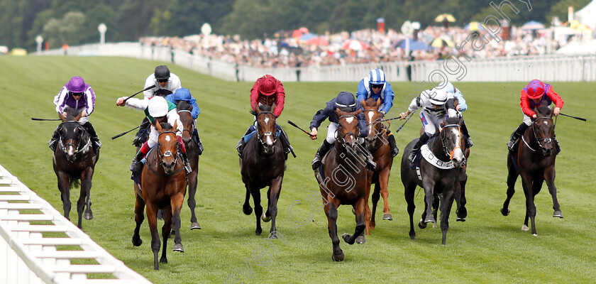 Without-Parole-0001 
 WITHOUT PAROLE (left, Frankie Dettori) beats GUSTAV KLIMT (centre) in The St James's Palace Stakes 
Royal Ascot 19 Jun 2018 - Pic Steven Cargill / Racingfotos.com