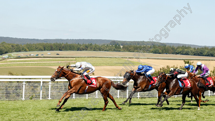 Communique-0002 
 COMMUNIQUE (Silvestre De Sousa) beats ZAMAN (centre) and GLOBAL GIANT (right) in The Matchbook Best Value Exchange Handicap
Goodwood 2 Aug 2018 - Pic Steven Cargill / Racingfotos.com