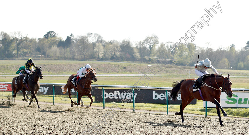 Matterhorn-0004 
 MATTERHORN (Joe Fanning) beats WISSAHICKON (left) in The Betway Easter Classic All-Weather Middle Distance Championships Stakes
Lingfield 19 Apr 2019 - Pic Steven Cargill / Racingfotos.com