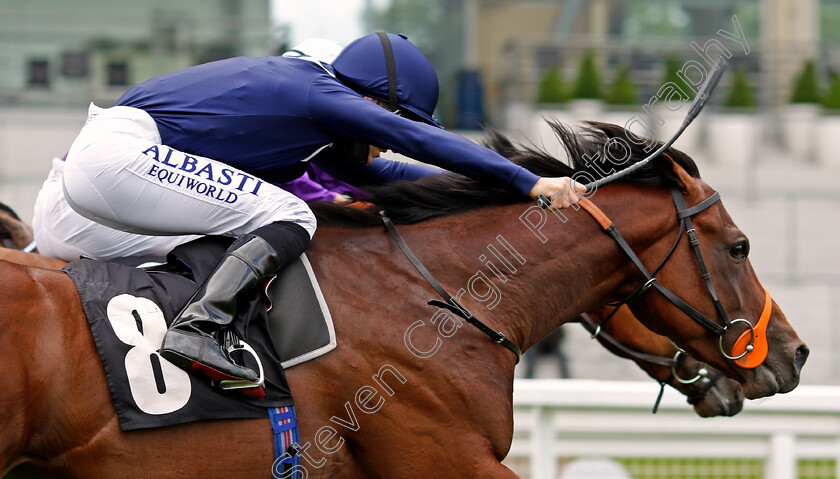 Mohawk-King-0006 
 MOHAWK KING (Pat Dobbs) wins The Anders Foundation British EBF Crocker Bulteel Maiden Stakes
Ascot 25 Jul 2020 - Pic Steven Cargill / Racingfotos.com