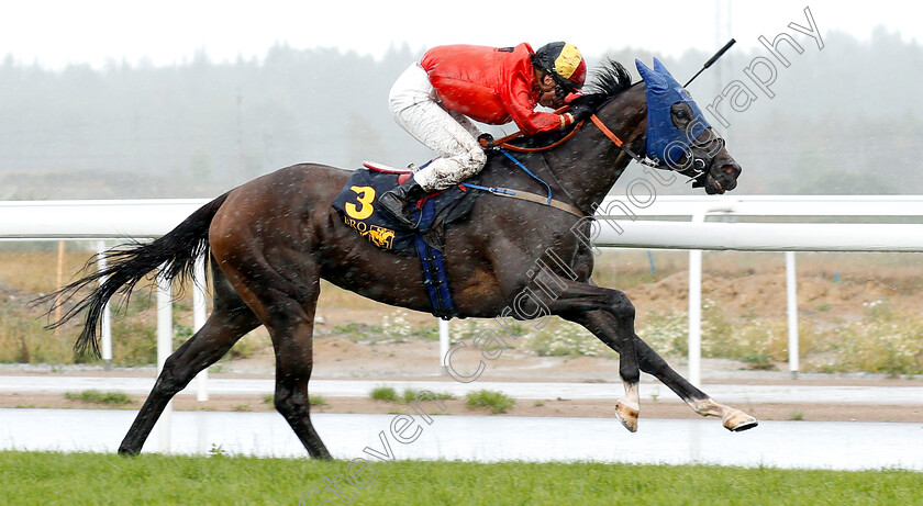 Sublissimo-0003 
 SUBLISSIMO (Sara Vermeersch) wins The Lady Jockeys Thoroughbred World Championship Round 4
Bro Park Sweden 5 Aug 2019 - Pic Steven Cargill / Racingfotos.com