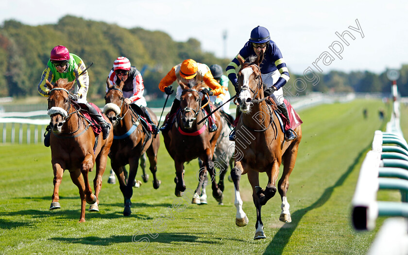 Tynwald-0003 
 TYNWALD (John Reddington) beats WESTERN BEAT (left) in The Together Personal Finance Amateur Jockeys Handicap
Haydock 1 Sep 2022 - Pic Steven Cargill / Racingfotos.com