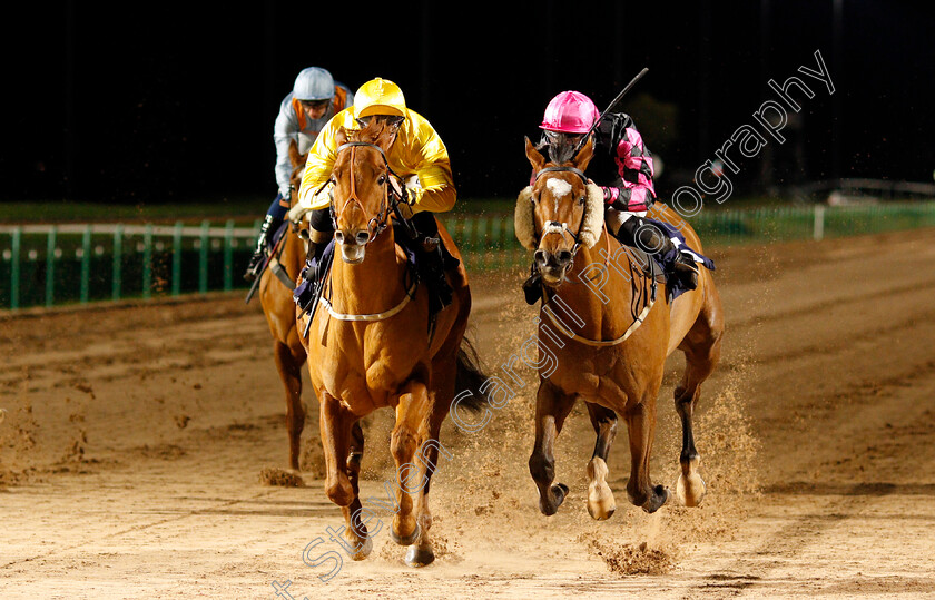 Zylan-0004 
 ZYLAN (left, Callum Rodriguez) beats PRIVATE MATTER (right) in The Betway Handicap
Southwell 15 Jan 2020 - Pic Steven Cargill / Racingfotos.com