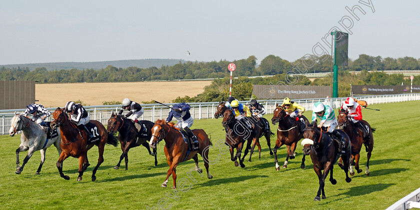 Kitai-0001 
 KITAI (right, Jason Watson) wins The HKJC World Pool British EBF Fillies Handicap
Goodwood 30 Jul 2024 - Pic Steven Cargill / racingfotos.com