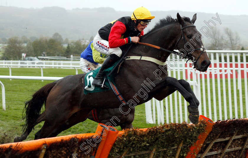 Ultragold-0001 
 ULTRAGOLD (Harry Cobden) 
Cheltenham 27 Oct 2018 - Pic Steven Cargill / Racingfotos.com