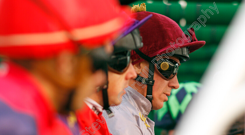 Frankie-Dettori-0004 
 FRANKIE DETTORI at Yarmouth 16 Oct 2017 - Pic Steven Cargill / Racingfotos.com