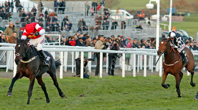 Slate-House-0004 
 SLATE HOUSE (Harry Cobden) wins The Sky Bet Supreme Trial Novices Hurdle Cheltenham 19 Nov 2017 - Pic Steven Cargill / Racingfotos.com