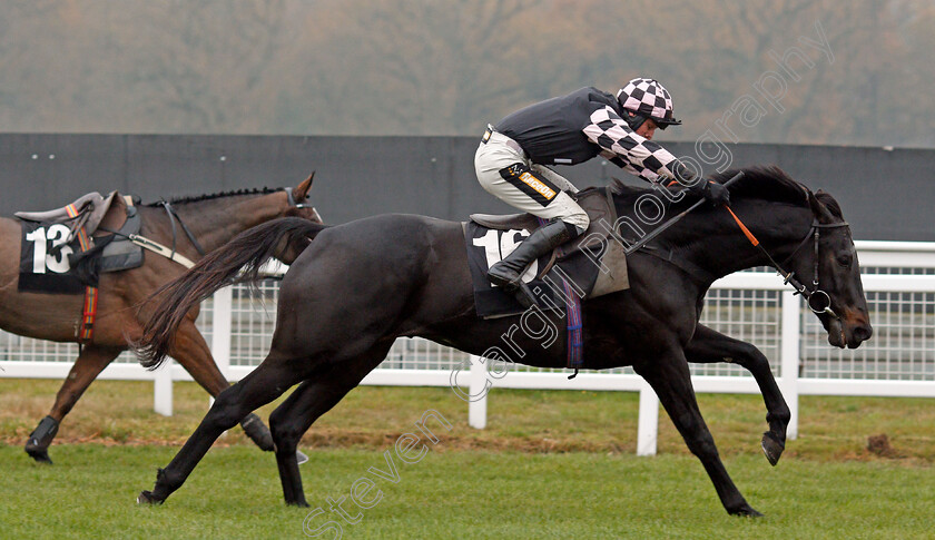 Cap-Du-Nord-0005 
 CAP DU NORD (Jack Tudor) wins The Sir Peter O'Sullevan Memorial Handicap Chase
Newbury 28 Nov 2020 - Pic Steven Cargill / Racingfotos.com