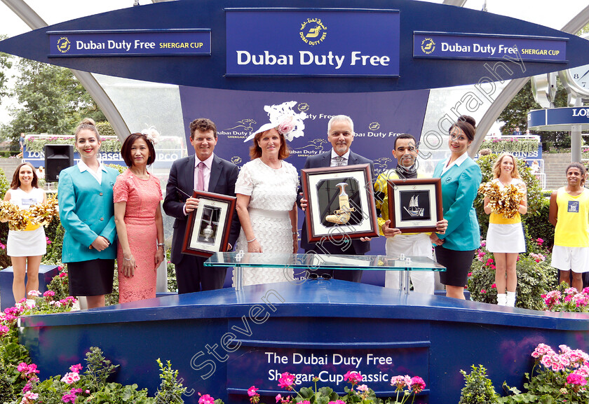 Berkshire-Blue-0017 
 Presentation for The Dubai Duty Free Shergar Cup Classic
Ascot 11 Aug 2018 - Pic Steven Cargill / Racingfotos.com