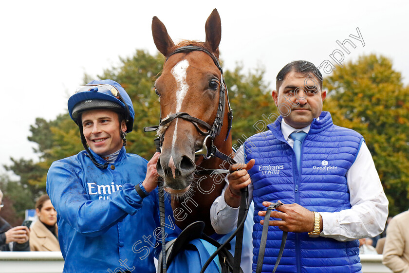 Shadow-Of-Light-0014 
 SHADOW OF LIGHT (William Buick) winner of The Darley Dewhurst Stakes
Newmarket 12 Oct 2024 - Pic Steven Cargill / Racingfotos.com