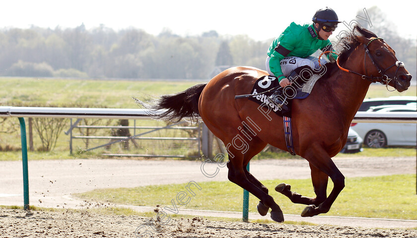 Kachy-0005 
 KACHY (Richard Kingscote) wins The Betway All-Weather Sprint Championships Stakes
Lingfield 19 Apr 2019 - Pic Steven Cargill / Racingfotos.com