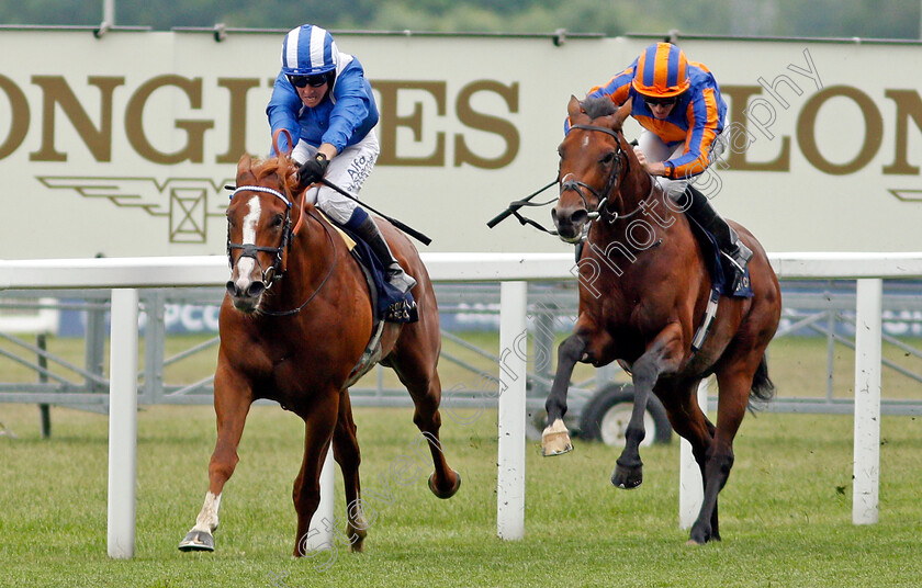 Mohaafeth-0004 
 MOHAAFETH (Jim Crowley) beats ROMAN EMPIRE (right) in The Hampton Court Stakes
Royal Ascot 17 Jun 2021 - Pic Steven Cargill / Racingfotos.com