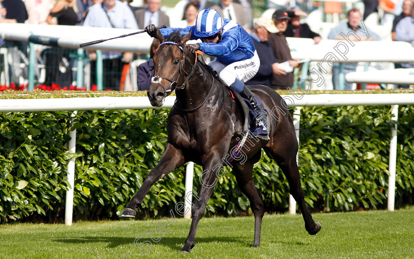 Khaadem-0006 
 KHAADEM (Jim Crowley) wins The British Stallion Studs EBF Conditions Stakes
Doncaster 12 Sep 2018 - Pic Steven Cargill / Racingfotos.com