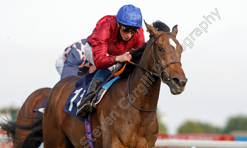 Random-Harvest-0007 
 RANDOM HARVEST (William Buick) wins The British Stallion Studs EBF Fillies Novice Stakes
Yarmouth 20 Oct 2020 - Pic Steven Cargill / Racingfotos.com