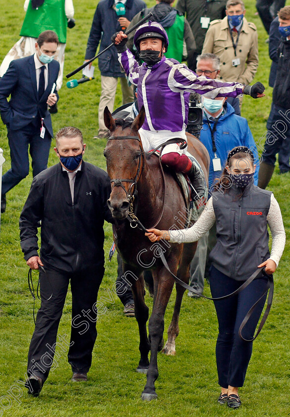 Snowfall-0013 
 SNOWFALL (Frankie Dettori) after The Cazoo Oaks
Epsom 4 Jun 2021 - Pic Steven Cargill / Racingfotos.com