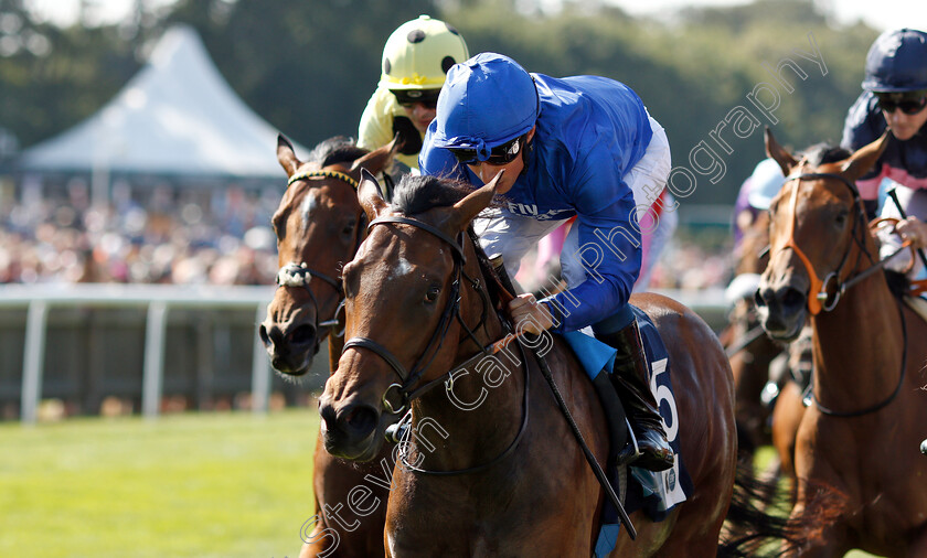 Lover s-Knot-0004 
 LOVER'S KNOT (William Buick) wins The British Stallion Studs EBF Maiden Fillies Stakes
Newmarket 12 Jul 2018 - Pic Steven Cargill / Racingfotos.com