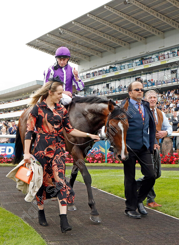 Continuous-0013 
 CONTINUOUS (Ryan Moore) winner of The Betfred St Leger Stakes
Doncaster 16 Sep 2023 - Pic Steven Cargill / Racingfotos.com