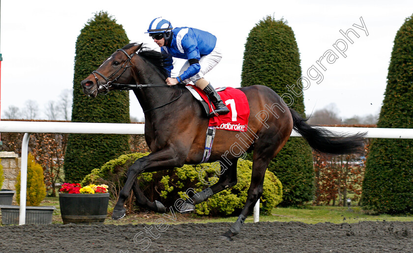 Al-Zaraqaan-0003 
 AL ZARAQAAN (Richard Kingscote) wins The Ladbrokes Roseberry Handicap
Kempton 27 Mar 2021 - Pic Steven Cargill / Racingfotos.com