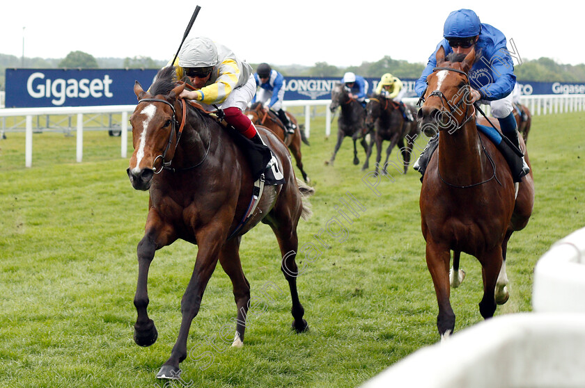 Zaaki-0003 
 ZAAKI (Frankie Dettori) beats BARNEY ROY (right) in The Ascot Shop Paradise Stakes
Ascot 1 May 2019 - Pic Steven Cargill / Racingfotos.com