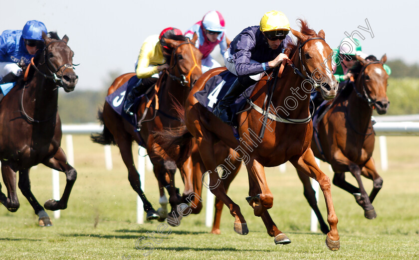 Crystal-Moonlight-0003 
 CRYSTAL MOONLIGHT (Daniel Tudhope) wins The Pepsi Max Fillies Novice Stakes
Doncaster 29 Jun 2018 - Pic Steven Cargill / Racingfotos.com