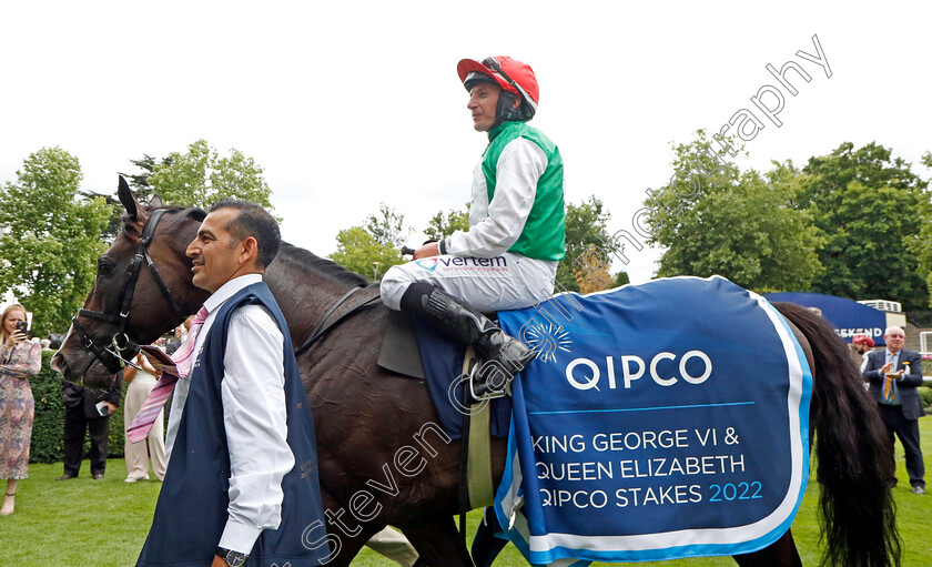 Pyledriver-0027 
 PYLEDRIVER (P J McDonald) after The King George VI & Queen Elizabeth Qipco Stakes
Ascot 23 Jul 2022 - Pic Steven Cargill / Racingfotos.com