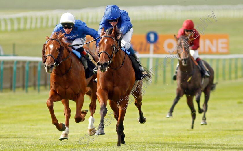 Bold-Act-0002 
 BOLD ACT (centre, William Buick) beats ONE NATION (left) in The Federation Of Bloodstock Agents Nursery
Newmarket 22 Sep 2022 - Pic Steven Cargill / Racingfotos.com