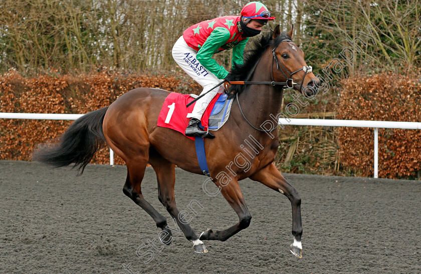 Diligent-Harry-0001 
 DILIGENT HARRY (Adam Kirby) winner of The Unibet New Instant Roulette Novice Stakes
Kempton 16 Feb 2021 - Pic Steven Cargill / Racingfotos.com