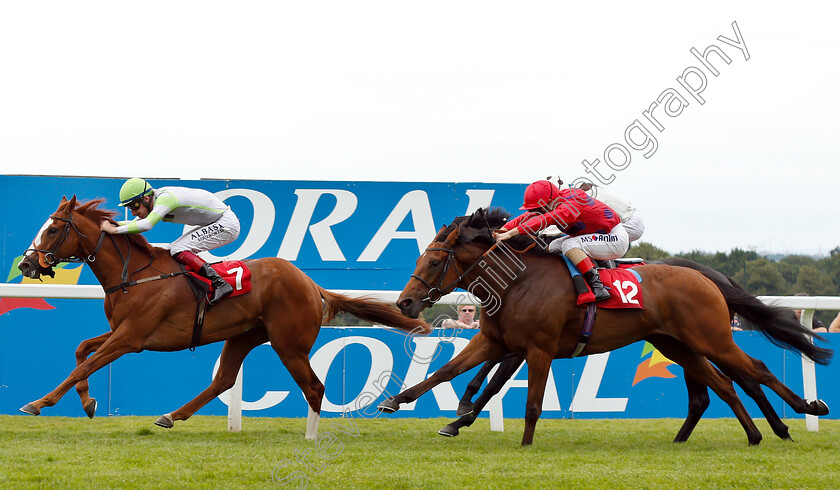 Marronnier-0003 
 MARRONNIER (left, Adam Kirby) beats DREAMWEAVER (right) in The Coral Don't Bet Silly Bet Savvy Handicap
Sandown 6 Jul 2019 - Pic Steven Cargill / Racingfotos.com